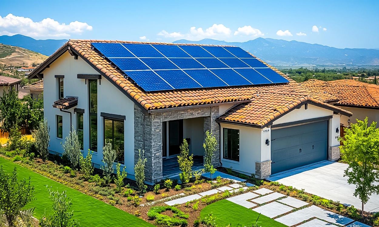 Énergie solaire : Revendre son surplus d&rsquo;électricité à ses voisins, c&rsquo;est possible et ça s&rsquo;appelle « l&rsquo;autoconsommation collective »
