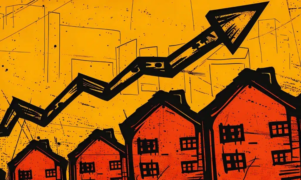 Accélération de la crise immobilière en France