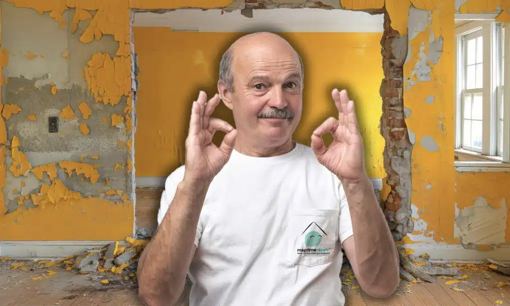 MaPrimeRenov rénovation d'un appartement orange