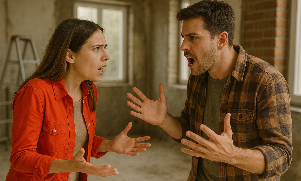 Achat immobilier : ces travaux qui font exploser le budget… et les tensions dans le couple
