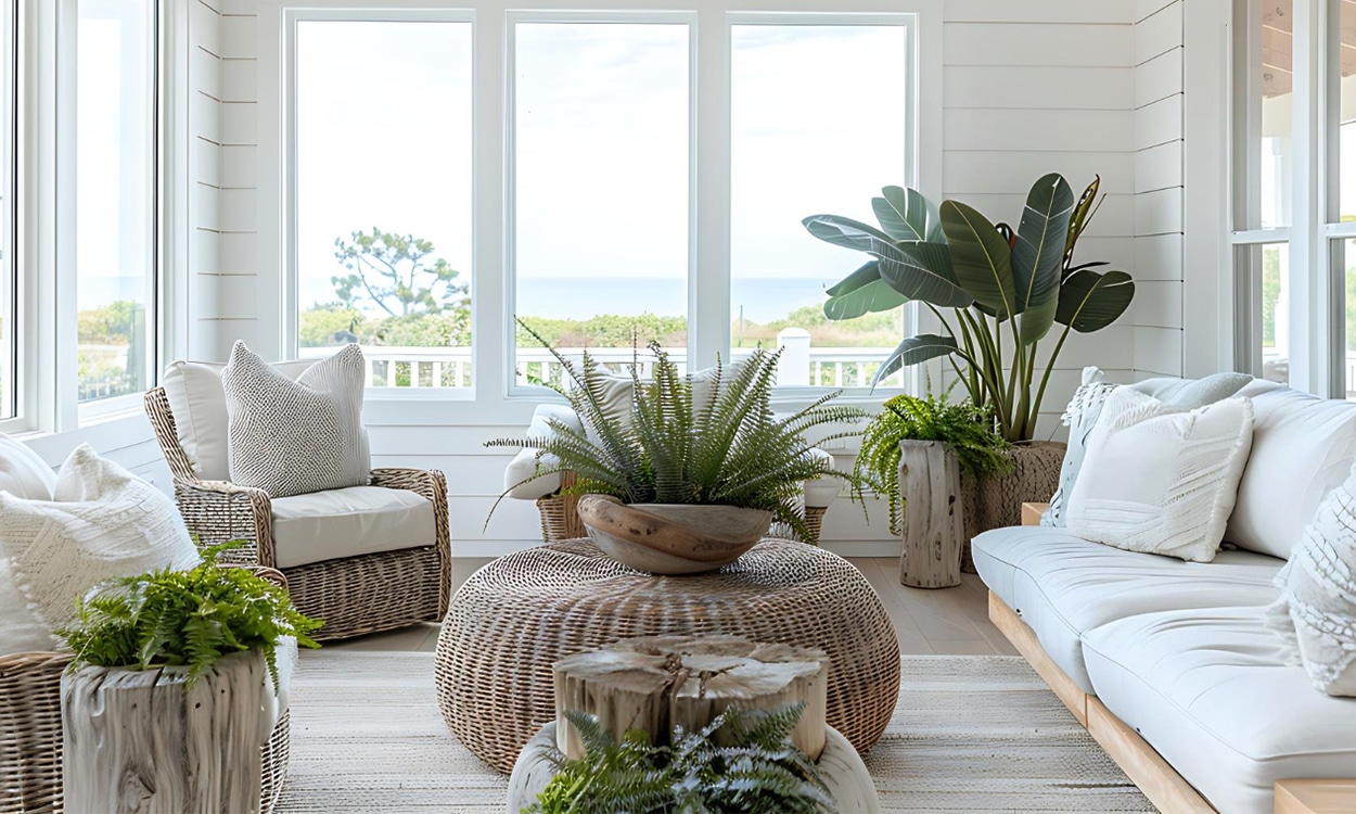 Déco anti-chaleur : comment rafraîchir visuellement votre salon pour l’été