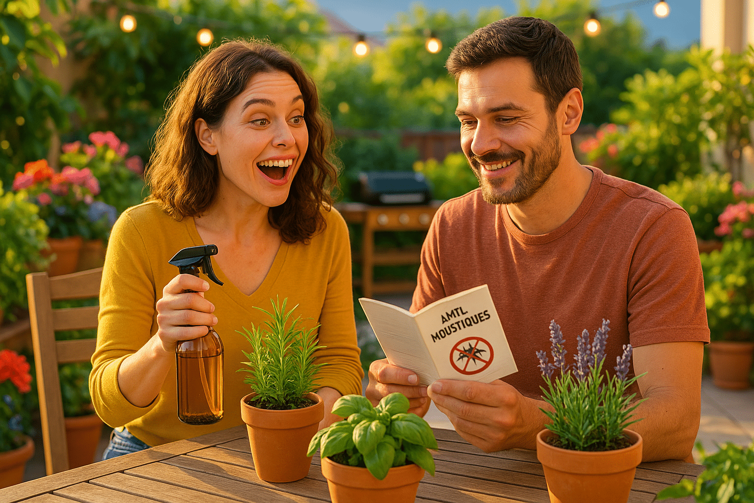 Astuces naturelles pour chasser les moustiques de votre terrasse sans sprays chimiques ni bougies toxiques