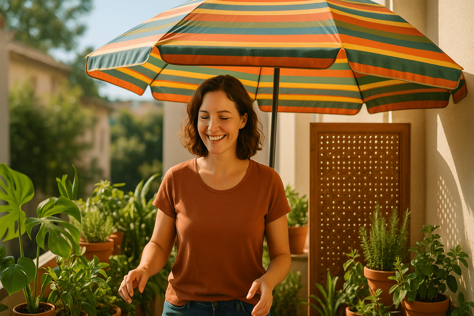 Comment créer de l’ombre sur un petit balcon sans travaux ni perçage : les solutions à connaître