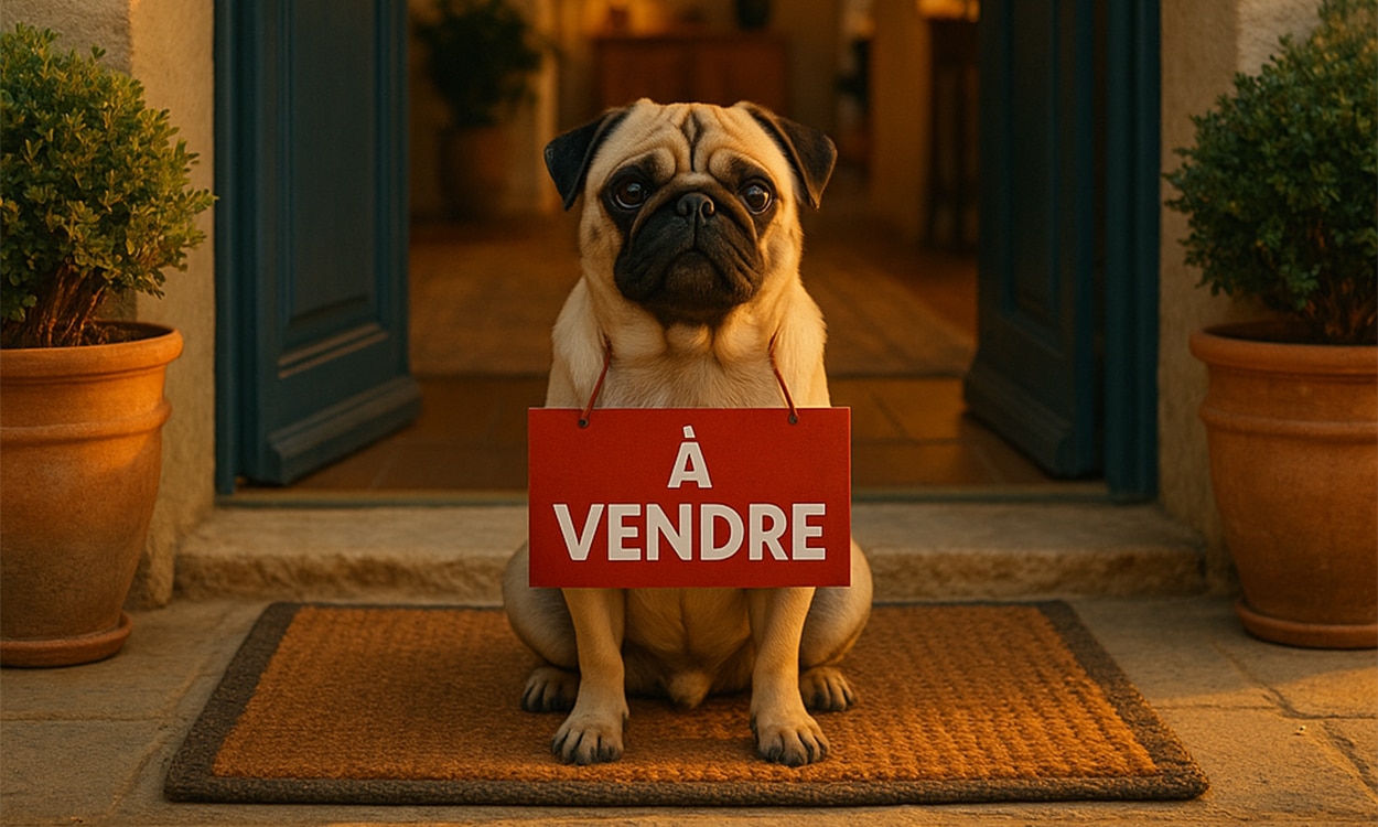 Vente immobilière : Peut-on vraiment améliorer la visibilité de son annonce en mettant un chien sur la photo ?