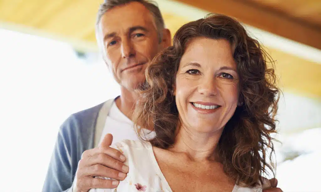 Un couple de 45 ans complice