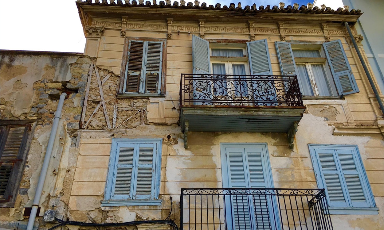 Un immeuble de rapport en mauvais état à rénover