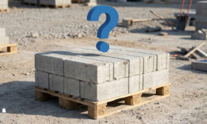 Construire un mur : combien y a-t-il de parpaings sur une palette ?