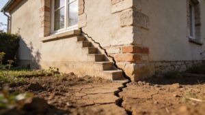 Canicule puis orages : le cocktail qui fissure les maisons construites sur argile