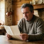 Proprietaire consultant son avis de taxe fonciere a la maison, projection 2027
